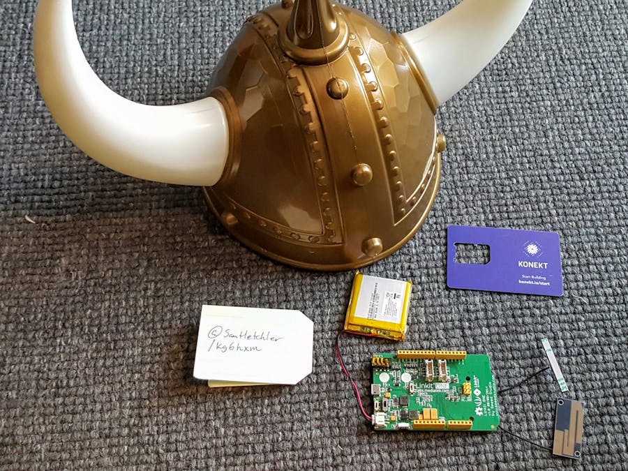 Creating the Tweeting Viking Hat