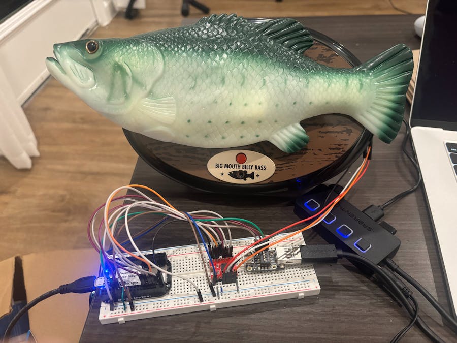 Big Mouth Billy Bass Personal Assistant - EDES301