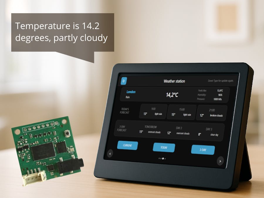 Hear Your Weather — Build a Talking Weather Station