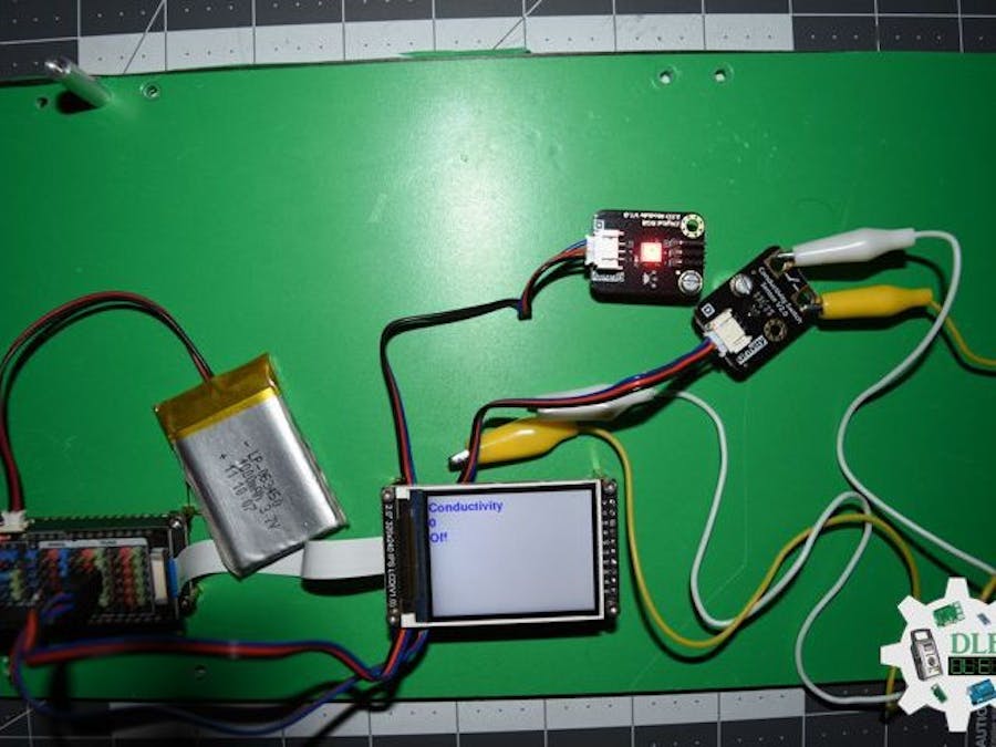 Project #28 – Sensors – Conductivity Sensor Switch – Mk18