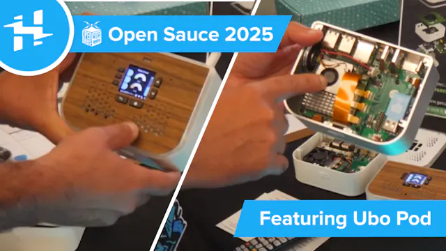 👀 Ubo Pod Personal AI Assistant at Open Sauce 2025 - Hackster.io