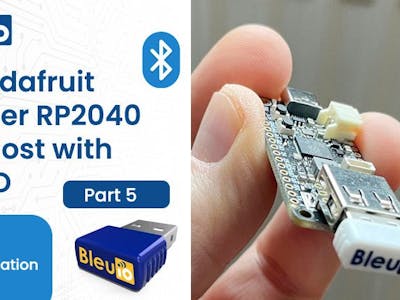 Integrating BleuIO & Adafruit RP2040 2 way communication