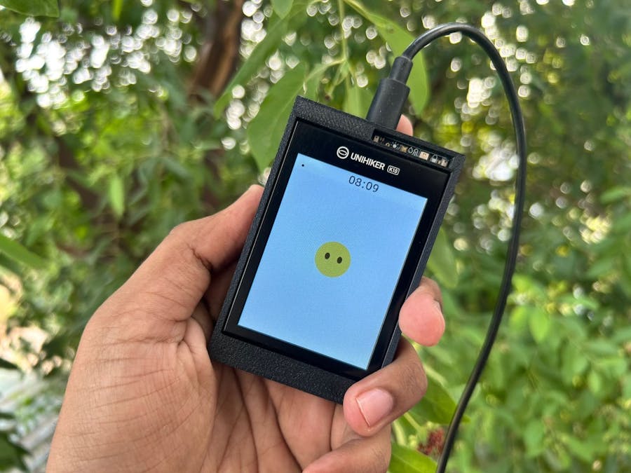 Portable AI Agent with UNIHIKER K10