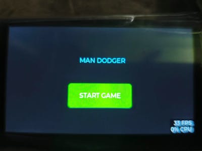 Space Dodger: High-Performance LVGL Game on HMI-Board