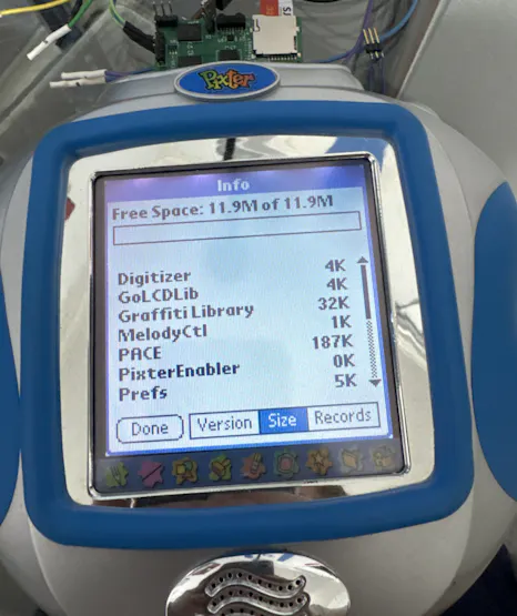Dmitry Grinberg Brings Palm OS 5 to the Fisher-Price Pixter Family