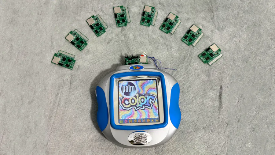 Dmitry Grinberg Brings Palm OS 5 to the Fisher-Price Pixter Family