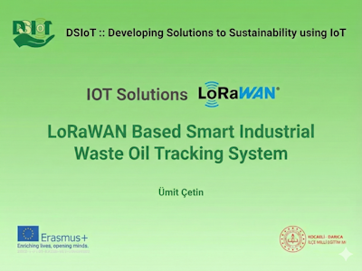 hackster.io - LoRaWAN Based Smart Industrial Waste Oil Tracking System