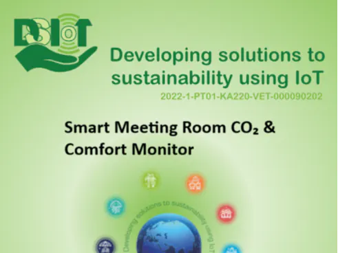 Smart Meeting Room CO₂ & Comfort Monitor