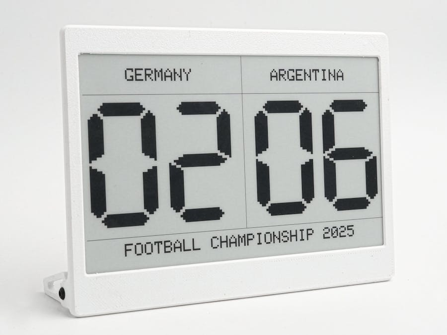 Smart Wi-Fi ePaper Scoreboard