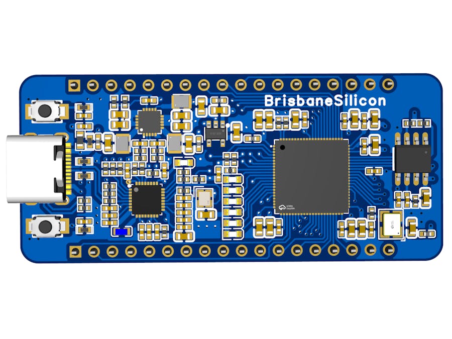 BRS-100-GW1NR9: cheap, scripted-workflow, FPGA dev board