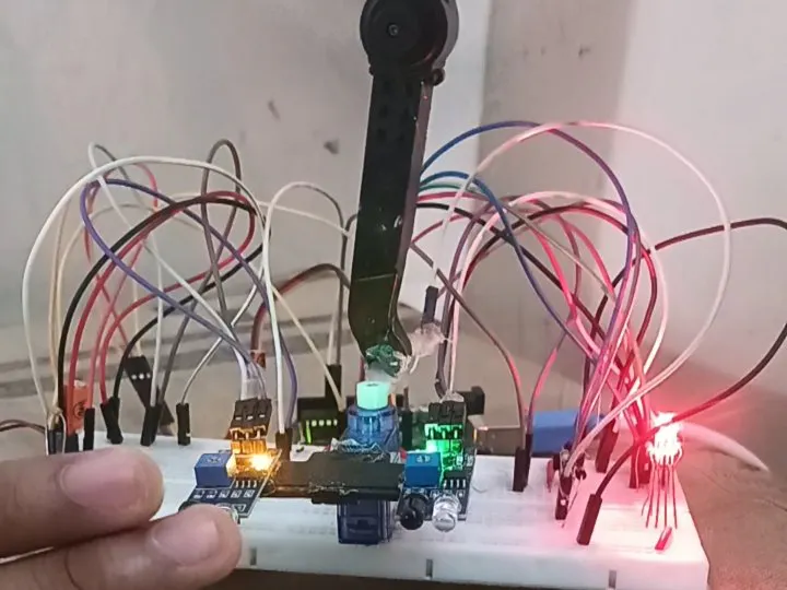 Gesture Control smart fan - Hackster.io