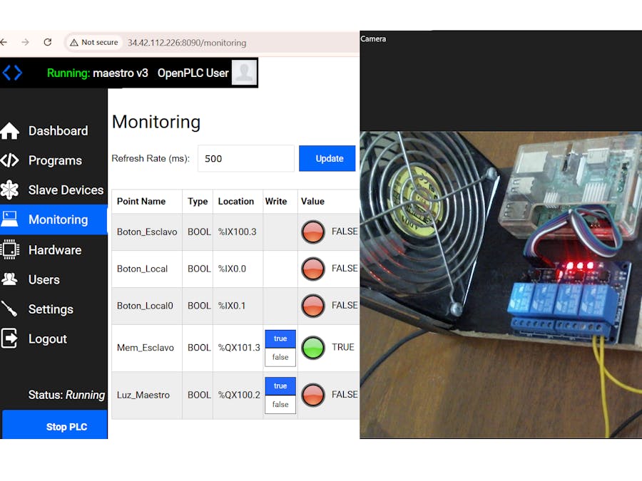 OpenPLC Lab with raspberry for Ethical Hacking