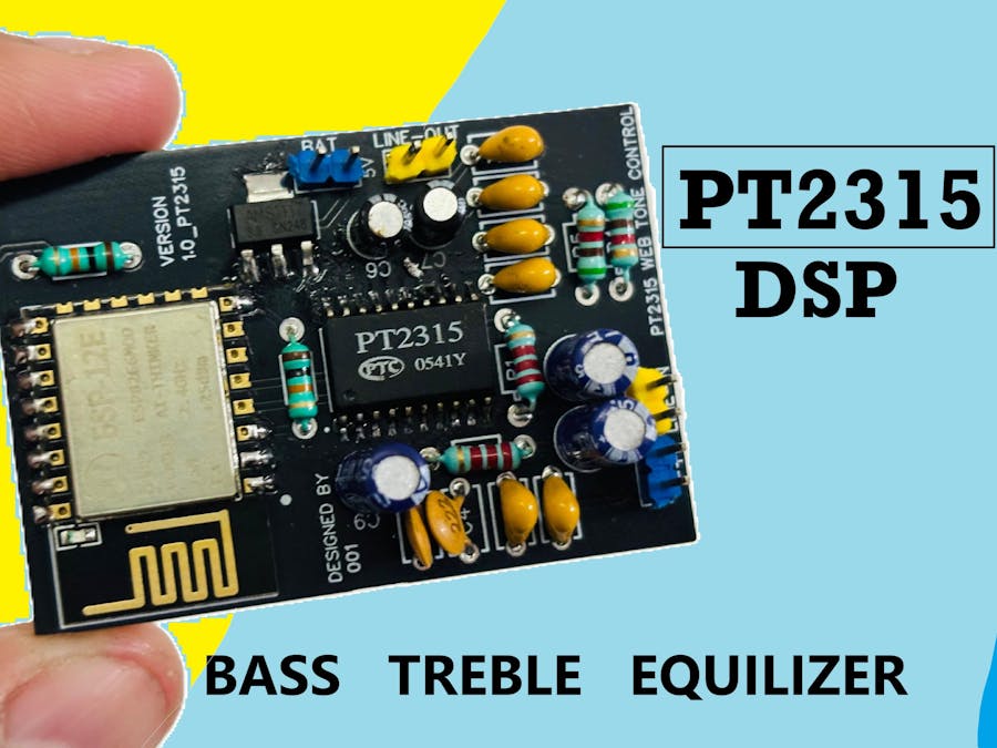 PT2315 WiFi Server Digital Signal Processor