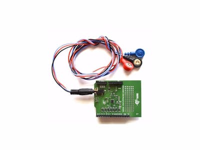 Monitor ECG respiration with Arduino