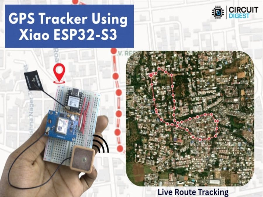 Build a GPS Tracker with Seeed Studio XIAO ESP32-S3