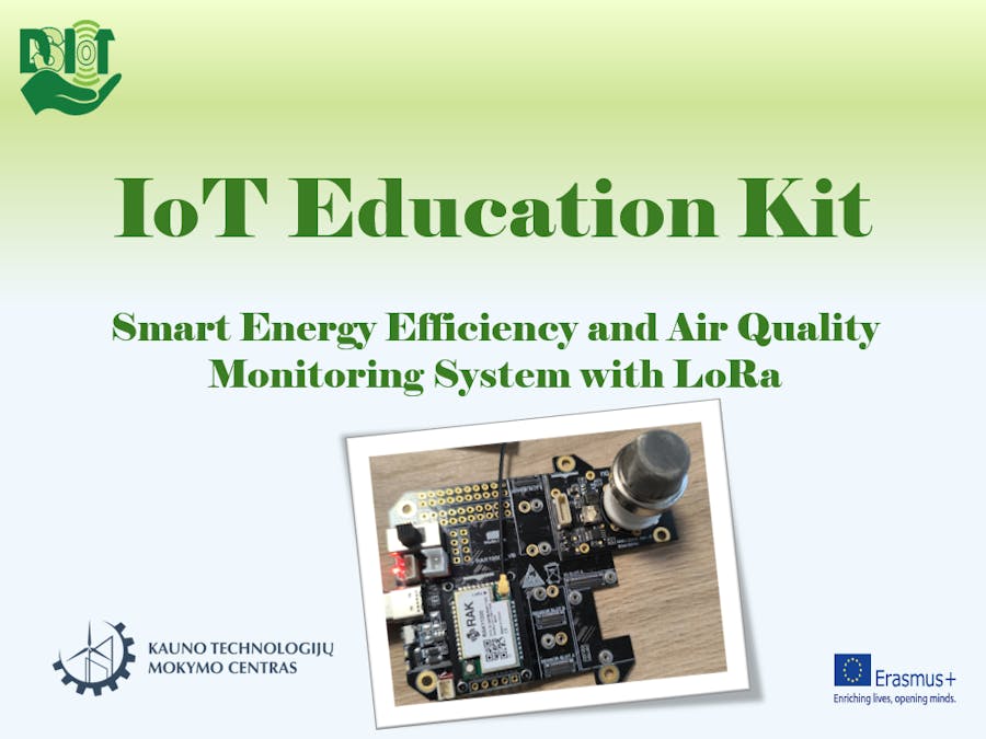 Smart Energy Efficiency and Air Quality Monitoring System