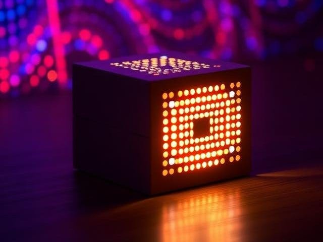 Audio-Reactive LED Light Box