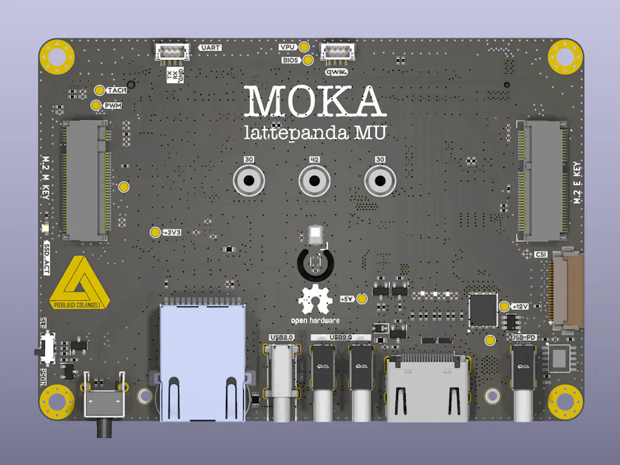 🐼 MOKA — Tiny, Open-Source Carrier Board for LattePanda MU