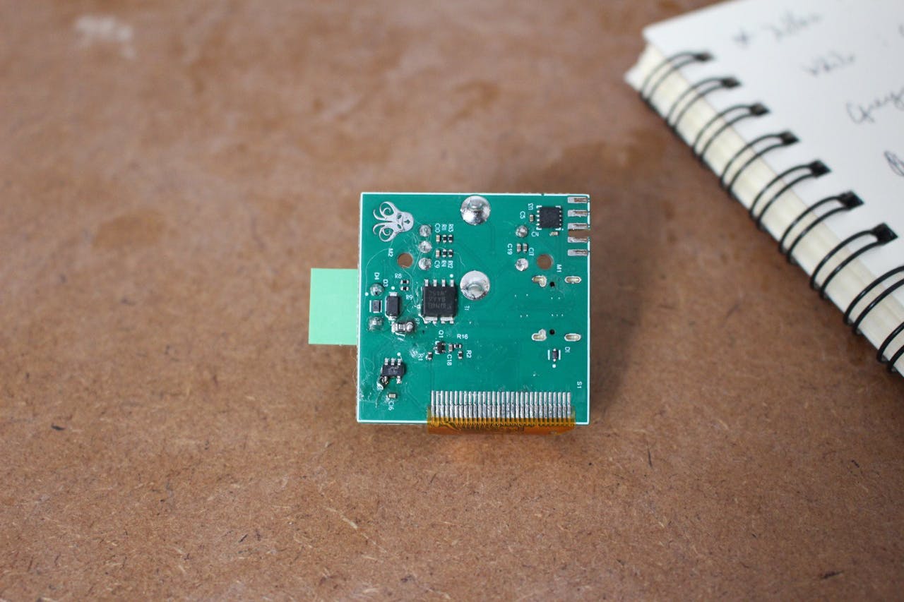 The underside of the PCB (📷: Clément Roblot)