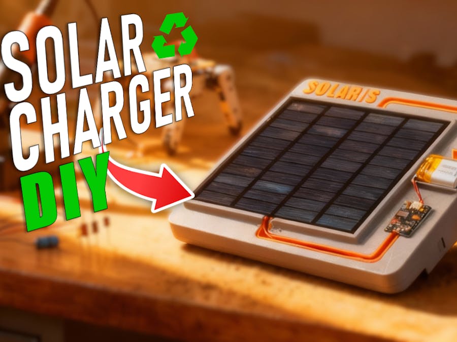 Build a Solar Battery Charger at Home!