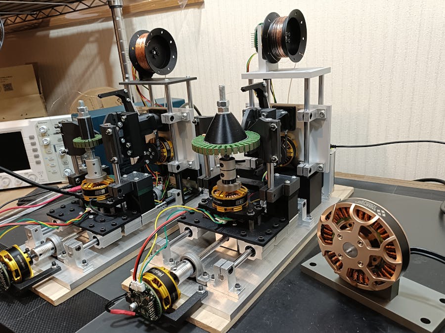 Winding a Massive BLDC Motor