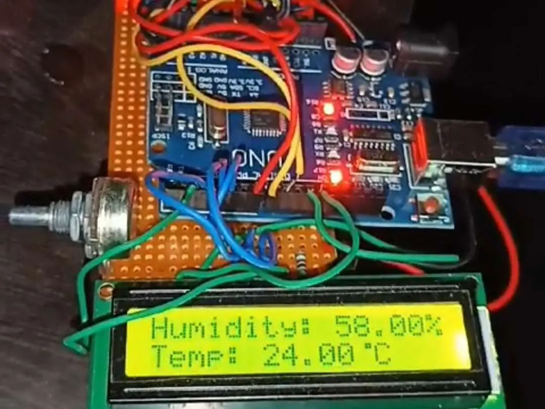 Temperature and Humidity measurements and fire detector with - Hackster.io