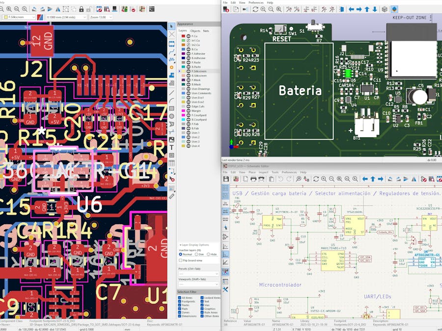 From Idea to PCB: ESP32‑C3 Prototyping with Free Tools