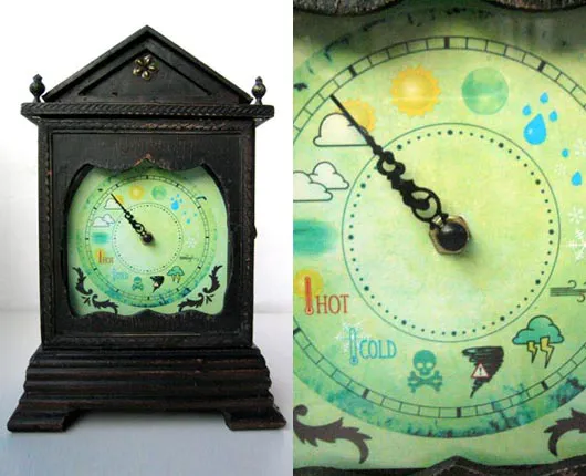 Antique Weather Clock