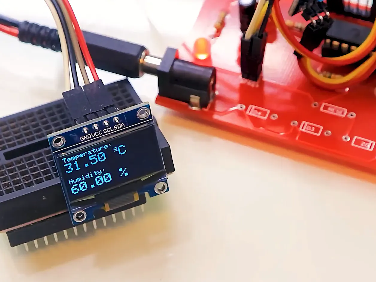 🌡️ Room Temperature & Humidity Monitor using Arduino - Hackster.io