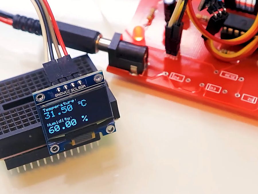 🌡️ Room Temperature & Humidity Monitor using Arduino