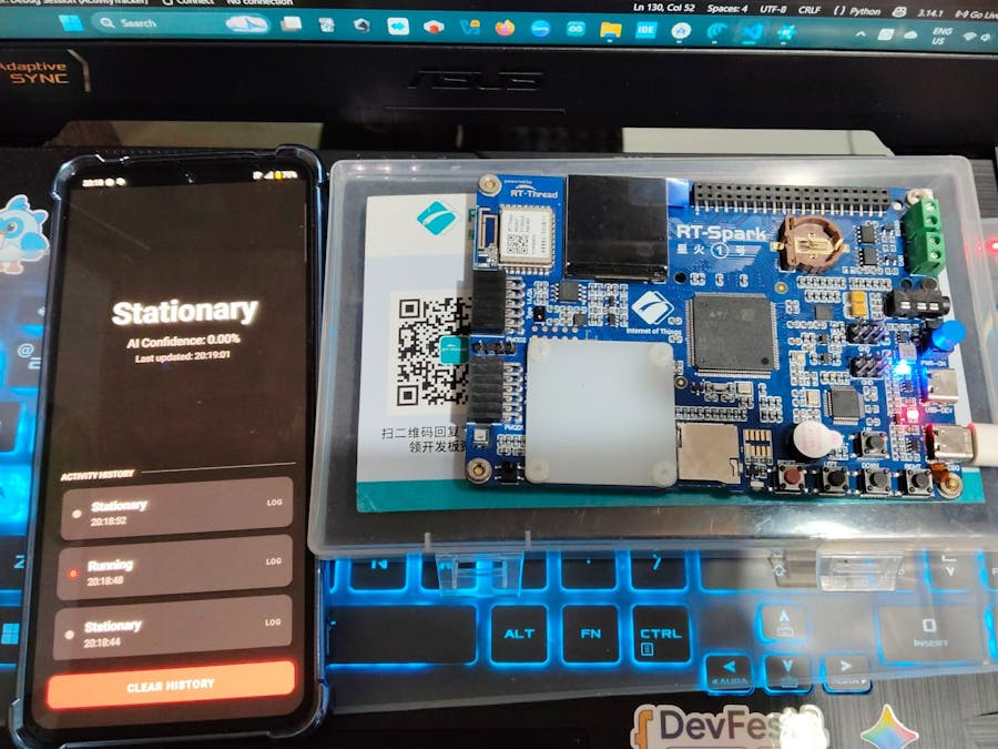 Real-Time Full-Stack AI Wearable Activity Tracker