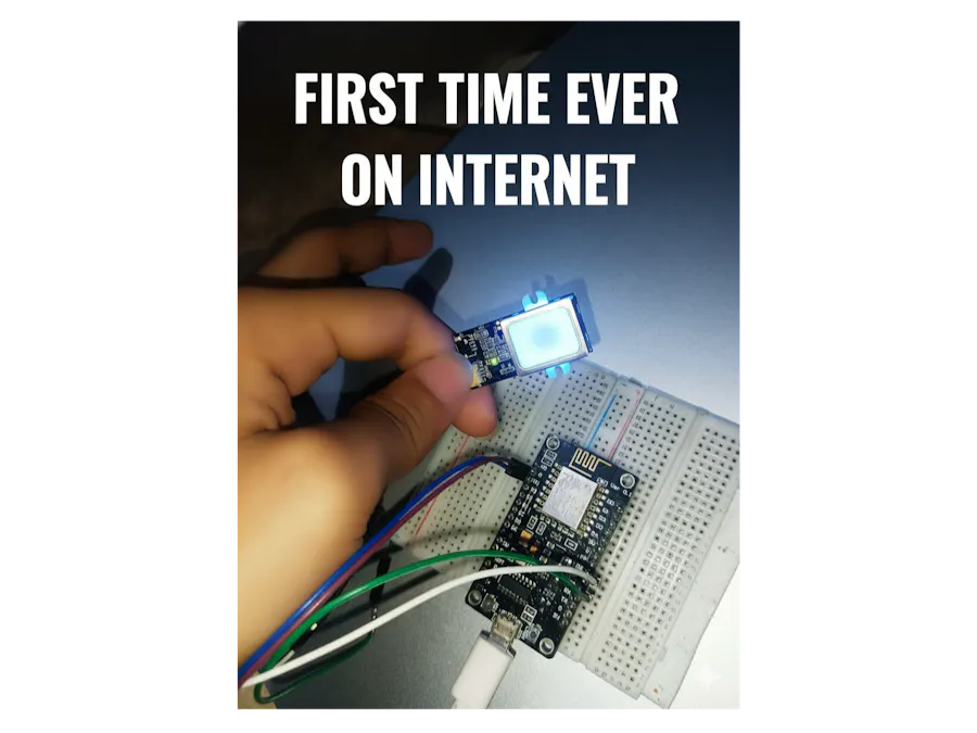 Interfacing GT511C3 Fingerprint Sensor (FPS) with Nodemcu