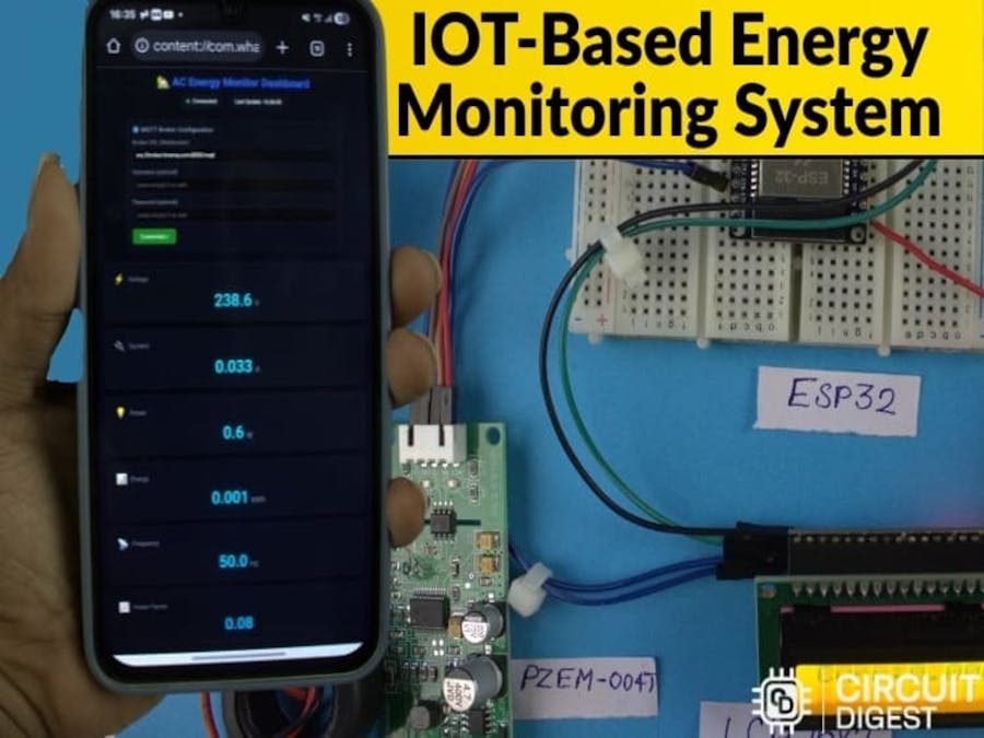 IoT Smart Energy Meter with SMS Alerts & Real-Time Data