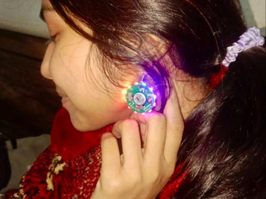 PCB Earring for my Girlfriend ❤️