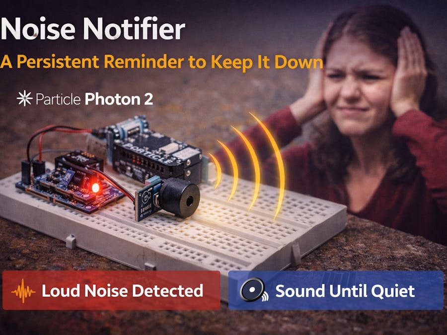 Noise Notifier: A Persistent Reminder to Keep It Down