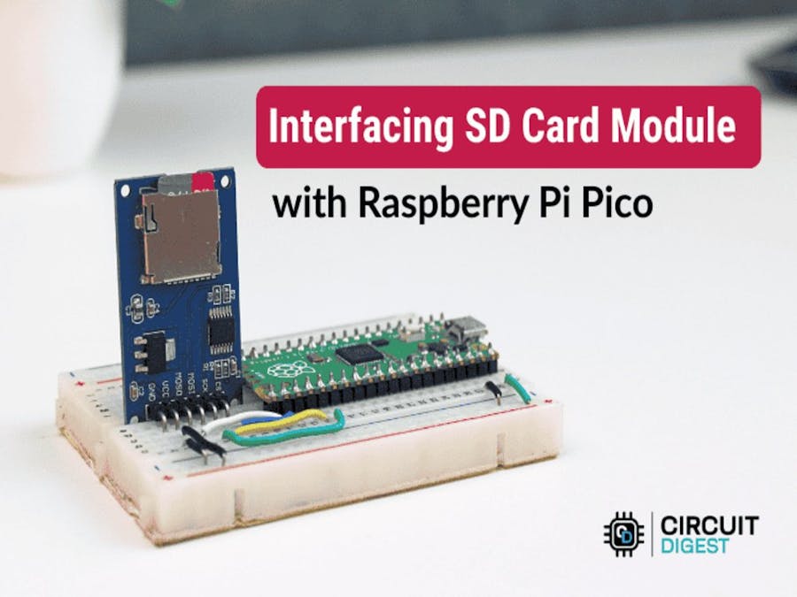 Raspberry Pi Pico SD Card SPI Storage Interface