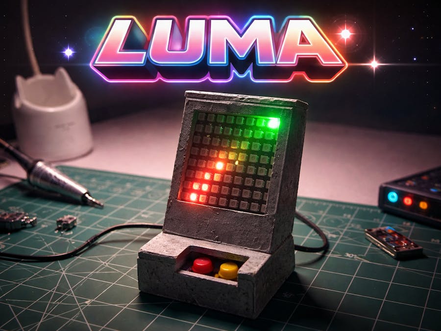 LUMA - An Interactive Ambient Pixel Object