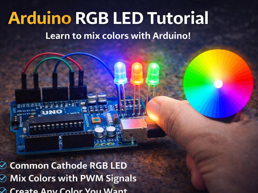 Smart Color Control Using Arduino and RGB LED