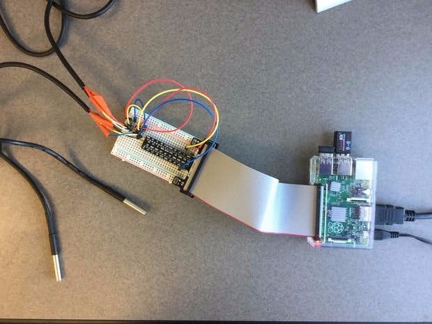 Sending Temperature Sensor Data to Azure DB