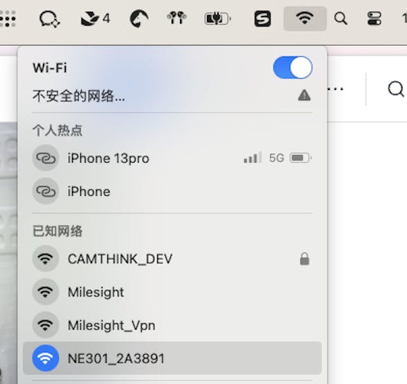 Connect wifi