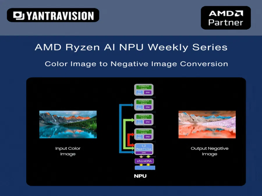 AMD Ryzen AI Implements Color Negative Conversion