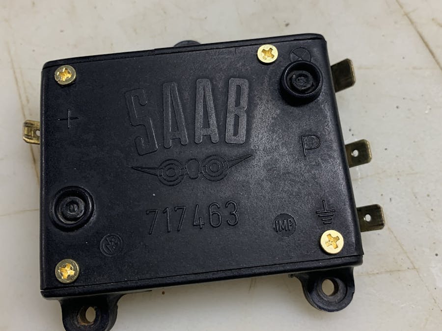 Saab Oil Monitor Relay Restoration