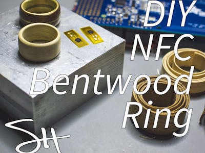 DIY NFC Bentwood Ring