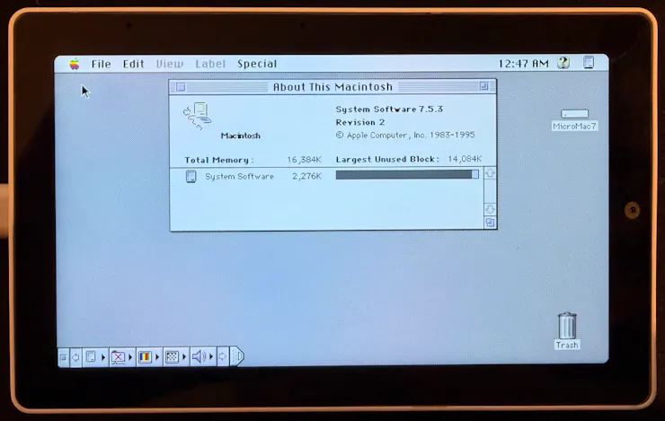 Transforming an M5Stack Tab5 Into a Retro Macintosh - Hackster.io