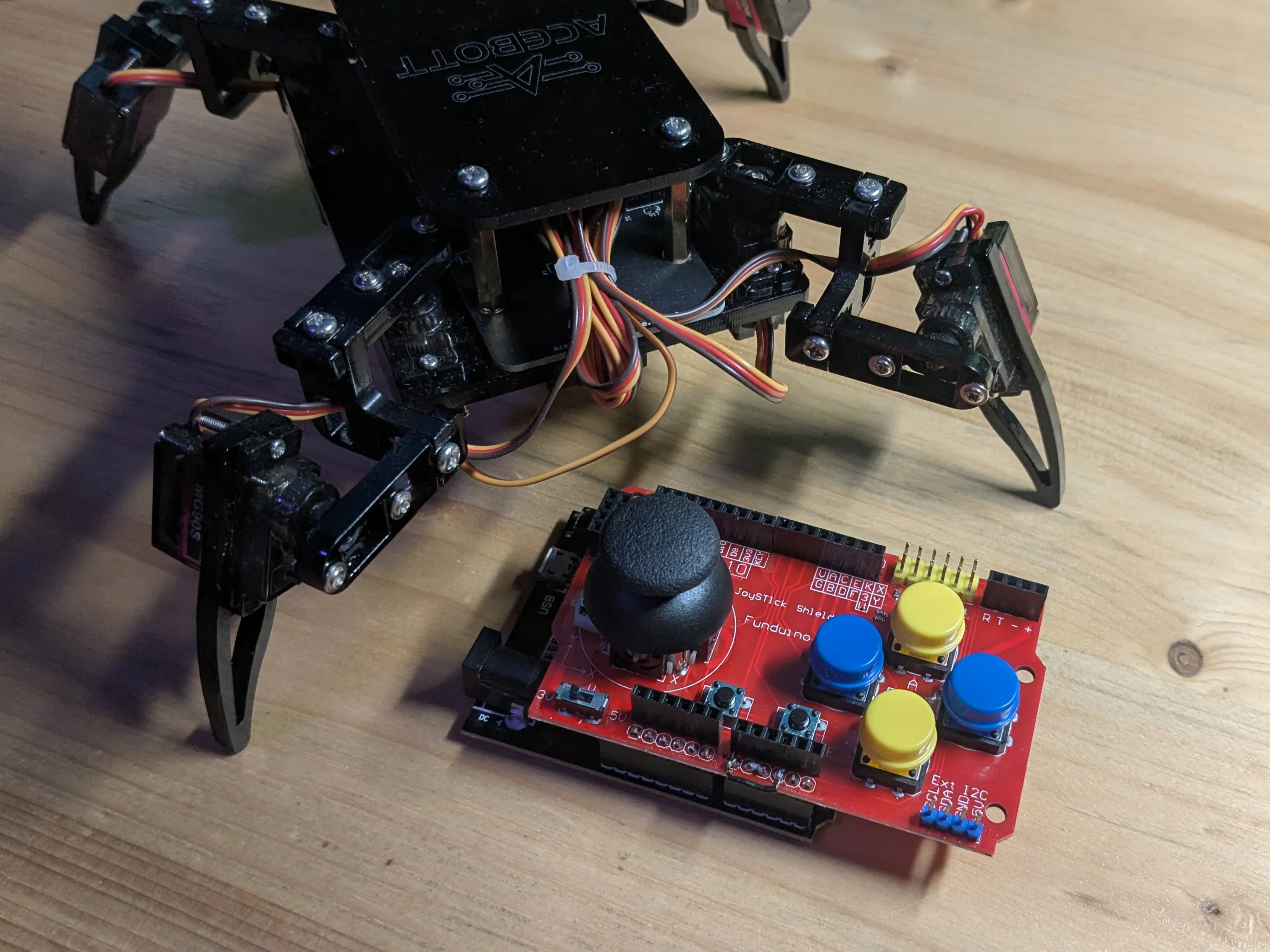 Bionic Spider Controller - Hackster.io