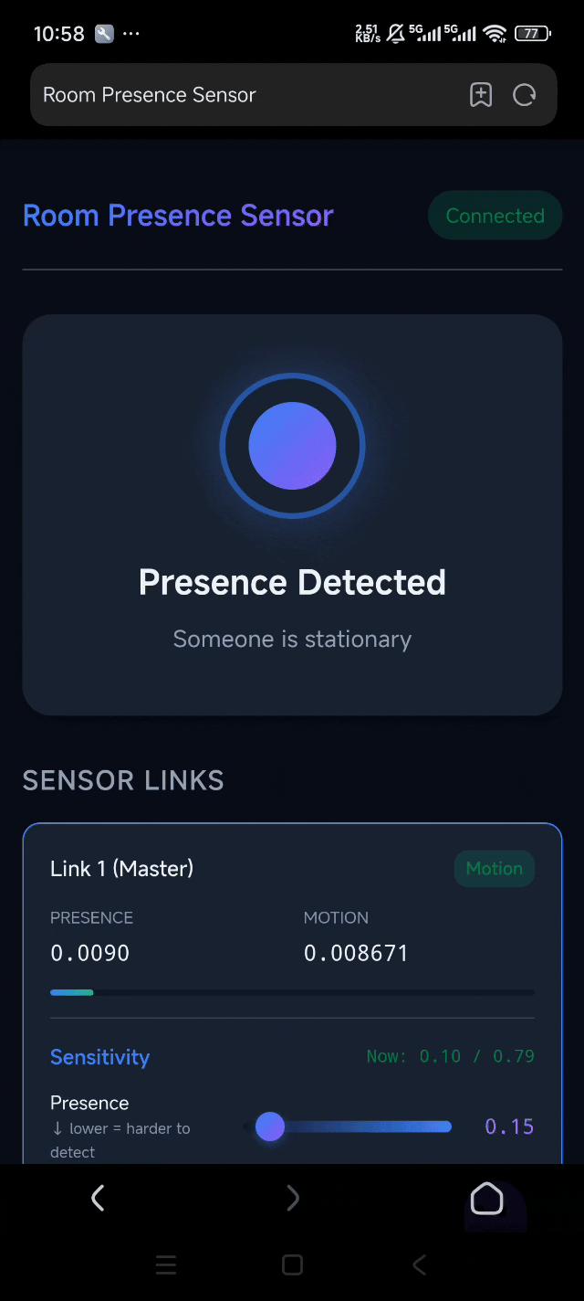 Live CSI Detection Animation