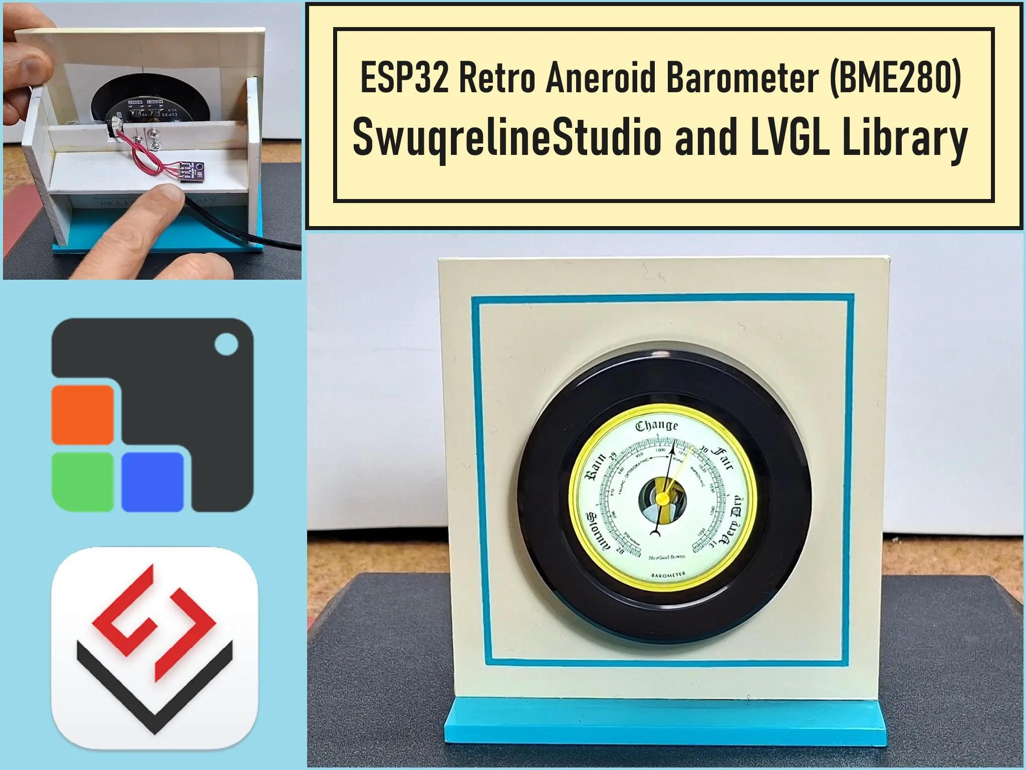ESP32 Aneroid Barometer using Squareline Studio and LVGL - Hackster.io