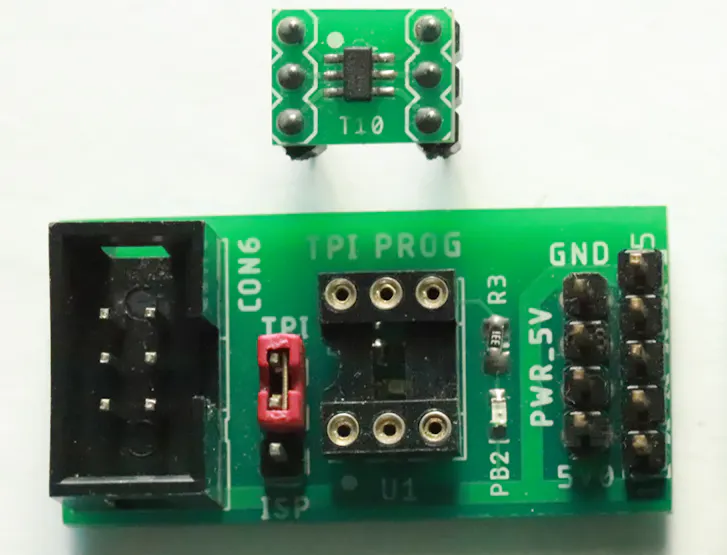 TPI Programmer for ATtiny 4/5/9/10 | Details | Hackaday.io