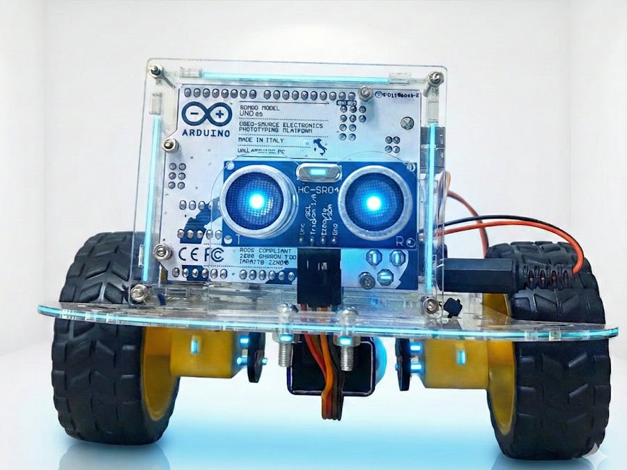 Arduino 2WD Obstacle Avoiding Vehicle