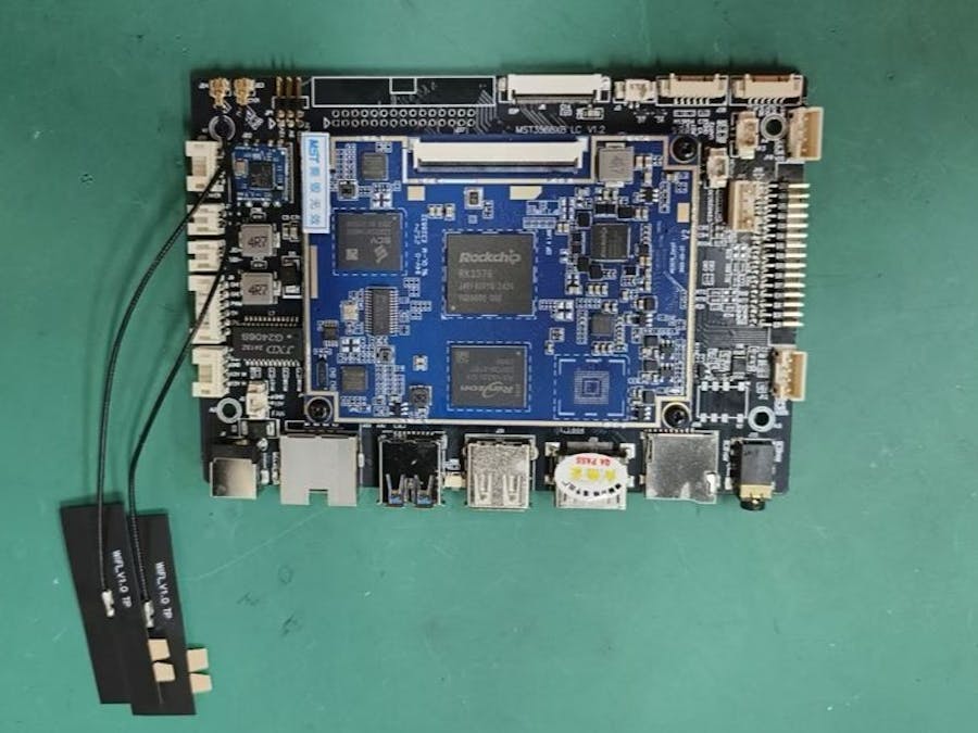 High-Performance Industrial Control Platform Using MST3576